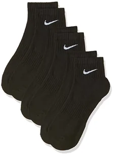 Nike Mężczyźni Everyday Cushion Ankle-sx7667 Skarpety, Czarny, Rozmiar S (34 - 38) - Skarpetki damskie - miniaturka - grafika 1