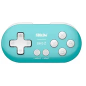 Kontrolery gier na PC - 8BitDo Zero 2 Turquoise (RET00222) - miniaturka - grafika 1