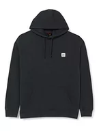 Bluzy męskie - Lee Core Loose Hoodie Bluza męska, Washed Black, S - miniaturka - grafika 1