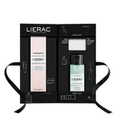 Płyny micelarne - Lierac Demakijaż (Hydragenist Krem pod oczy 15ml + Płyn micelarny 50ml + Bawełniane płatki) - miniaturka - grafika 1