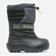 Buty dla chłopców - Śniegowce chłopięce wodoodporne Columbia Children's Powderbug Snowlite 2078922089 31 (13US) Ciemnoszare (195981575286) - miniaturka - grafika 1