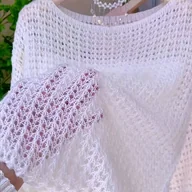 Swetry damskie - TEMU Letnia Nowość: Słodki, Leniwy Styl – Elegancki Kardigan z Odkrytymi Ramionami i Długim Rękawem w Cienkiej Tkaninie - miniaturka - grafika 1