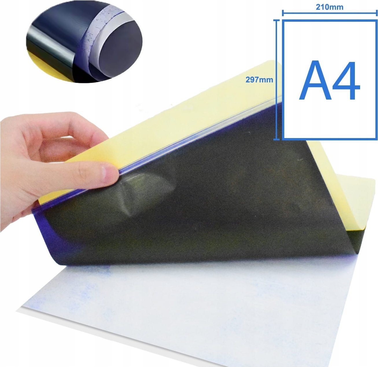 Papier Termiczny do Tatuaży do Drukarki Termicznej A4 Arkusz 100 szt Zenwire