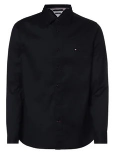 Tommy Hilfiger Koszula męska Mężczyźni Regular Fit Bawełna niebieski jednolity button down, S - Koszule męskie - miniaturka - grafika 1