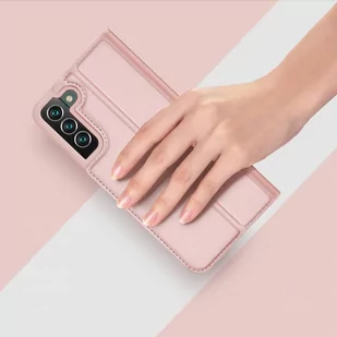 Dux Ducis Skin Pro kabura etui pokrowiec z klapką Samsung Galaxy S22+ (S22 Plus) różowy - Etui i futerały do telefonów - miniaturka - grafika 14