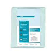 Prześcieradła dla dzieci - Prześcieradło z gumką do łóżeczka 70x140 cm niebieskie - miniaturka - grafika 1