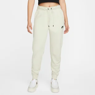 Damskie Spodnie NIKE W NSW ESSNTL PANT REG FLC MR DX2320-104 – Biały - Spodnie damskie - miniaturka - grafika 1