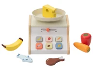 Zabawy w naśladowanie dorosłych - Lupilu Zestaw drewnianych akcesoriów do sklepu do zabawy Waga - miniaturka - grafika 1