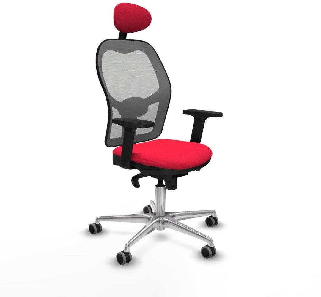 Krzesło Biurowe z Zagłówkiem Jorquera Piqueras y Crespo 2D086G1 Czerwony