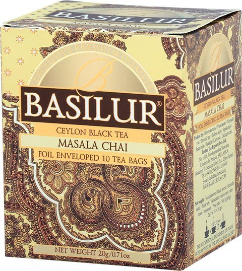 Basilur Czarna ZIMOWA herbata ROZGRZEWAJĄCA KORZENNA