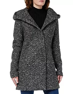 Only Onlsedona Boucle Wool Coat Tall Otw Fn Płaszcz Damski, Ciemnoszary melanżowy, M wysoki - Płaszcze damskie - miniaturka - grafika 1