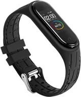 Akcesoria do smartwatchy - Pasek Beline Smart do Xiaomi Mi Band 3/4 Czarny (5905359814153) - miniaturka - grafika 1