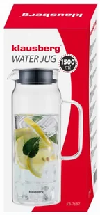 DZBANEK SZKLANY 1.5L KLAUSBERG KB-7687 - Dzbanki i imbryki - miniaturka - grafika 9