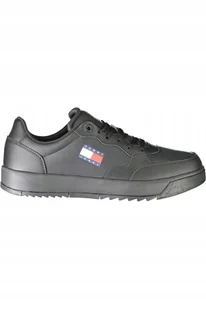 Tommy Hilfiger Męskie Buty Sportowe Czarny Kolor: czarny, Rozmiar: 40 - Buty sportowe męskie - miniaturka - grafika 1
