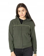 Bluzy damskie - Ciepła Bluza Polarowa Damska Polar Damski D55-4 S - miniaturka - grafika 1