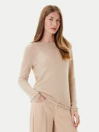 Swetry damskie - JOOP! Sweter 58 252KN58Kacy 30047487 Beżowy Slim Fit - miniaturka - grafika 1