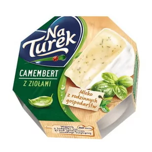 Naturek Nasz Camembert Z Ziołami 120G - Szybkie dania obiadowe - miniaturka - grafika 1