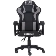 Fotele gamingowe - Fotel Gamingowy Dla Gracza Extreme Enzo Gray Z Płynną Regulacją - miniaturka - grafika 1