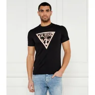 Koszulki męskie - GUESS T-shirt Slim Fit - miniaturka - grafika 1