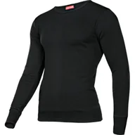 Odzież robocza - LAHTI PRO Koszulka zimowa długi rękaw czarna M CE - miniaturka - grafika 1