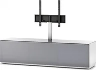 Uchwyty do telewizora - Sonorous Stolik RTV z uchwytem ST261T-WHT-GRY-BW - miniaturka - grafika 1