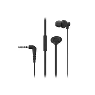 Słuchawki - Panasonic RP-TCM130E - earphones with mic - Czarny RP-TCM130E-K - miniaturka - grafika 1