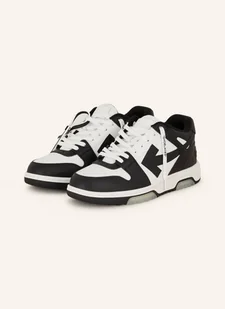 Off-White Sneakersy Na Platformie Out Of Office schwarz - Moda i Uroda OUTLET - miniaturka - grafika 1