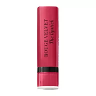 Szminki - Bourjois Rouge Velvet The Lipstick, pomadka do ust 04 Hip Hip Pink, 2,4 g - miniaturka - grafika 1