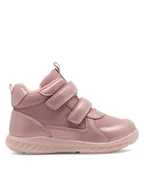 Buty dla dziewczynek - Nelli Blu Trzewiki XT-20220808-3(III)DZ Różowy - miniaturka - grafika 1