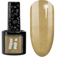 Lakiery hybrydowe - Hi Hybrid - Lakier hybrydowy 460 Golden Topaz Scorpio 5ml - miniaturka - grafika 1