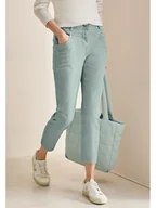 Spodnie damskie - Cecil Spodnie - Slim fit - w kolorze turkusowym - miniaturka - grafika 1
