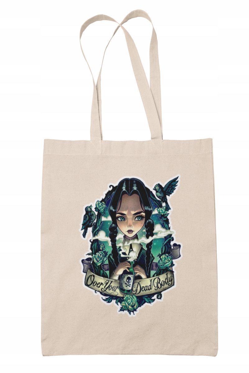 Torba Shopper- SERIALE NEVERMORE SINCLAID ENID - SERIAL-HIT-OKAZJA
