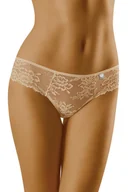 Majtki damskie - Wol-Bar Diamond 3516 beżowy M Majtki figi - miniaturka - grafika 1