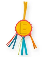 Gryzaki dla dzieci - Ebulobo Gryzak Literka "E" z grzechotką - miniaturka - grafika 1