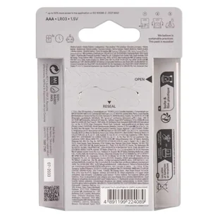 Bateria alkaliczna, AAA (LR03), AAA, 1.5V, GP, blistr, 10-pack, SUPER - Baterie i akcesoria - miniaturka - grafika 3