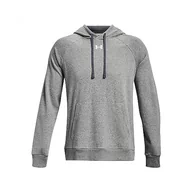 Bluzy męskie - Under Armour męska bluza z kapturem Rival Polar Po - miniaturka - grafika 1