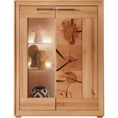 Kredensy - Kredens I Drewniany z Buku Olejowanego Lewy WZ-0315-0712 WZ-0315 Buk G+K Meble Buk Olejowany - miniaturka - grafika 1