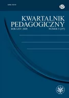 Czasopisma - Kwartalnik Pedagogiczny 3/2020 - miniaturka - grafika 1