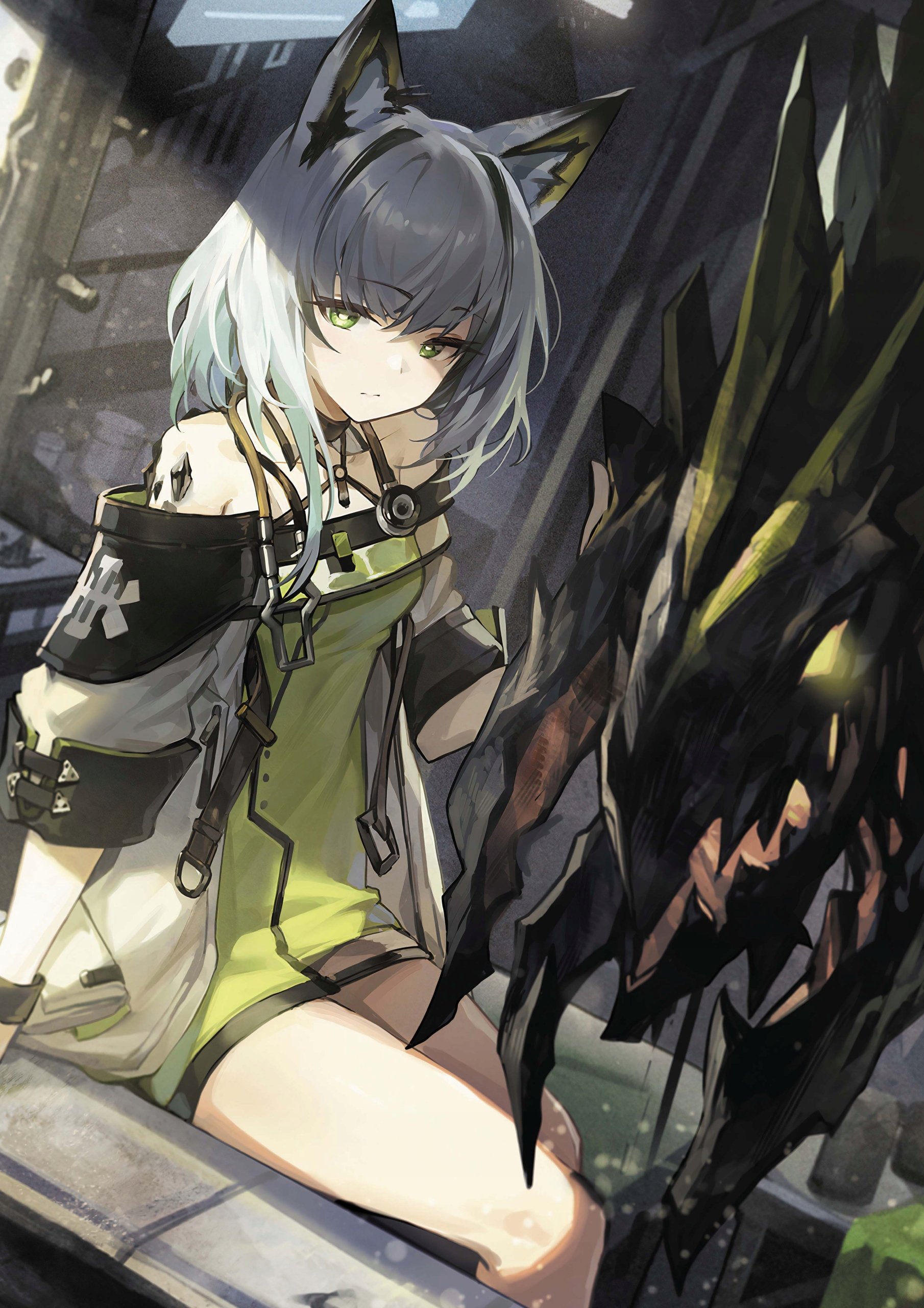 Plakat A3 gra anime Arknights