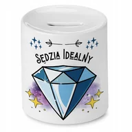 Skarbonki - Dla Sędzi Skarbonka na Urodziny na Prezent z Nadrukiem ze Zdjęciem z Nadruk - miniaturka - grafika 1