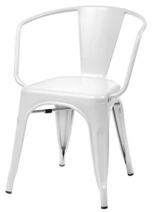 D2.Design Krzesło Paris Arms białe DK-41337 DK-41337 - Krzesła - miniaturka - grafika 2