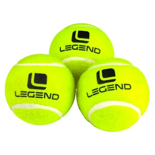 Piłka Do Tenisa Ziemnego Legend 3 szt Hit - Tenis ziemny - miniaturka - grafika 1