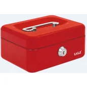 Sejfy i kasy pancerne - Kasetka na pieniądze EAGLE 8878 XS czerwona 70x120x153 - miniaturka - grafika 1