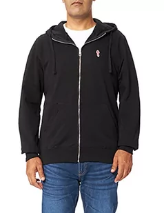 Revolution Męska bluza 2057, czarna, XXL, czarny, L - Bluzy męskie - miniaturka - grafika 1