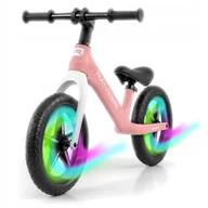 Rowerki biegowe - Rowerek dla Dziewczynki 12 cali Koła Led Milly Mally Prezent dla 3 latki - miniaturka - grafika 1