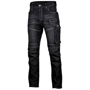 LAHTI PRO Spodnie robocze jeansowe Slim Fit roz S L4051701 LPL4051701 - Odzież robocza - miniaturka - grafika 1