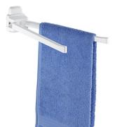 Wieszaki łazienkowe - Wenko Podwójny uchwyt na ręczniki Pure, 11x43x8 cm - miniaturka - grafika 1