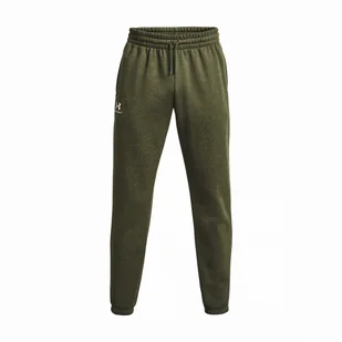 Męskie spodnie dresowe Under Armour Essential Fleece Jogger Rozmiar: L / Kolor: ciemnozielony - Spodnie sportowe męskie - miniaturka - grafika 1