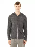 Bluzy męskie - Alternative Męska bluza z kapturem, ECO czarny, XXL - miniaturka - grafika 1