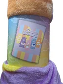 Koce i narzuty dla dzieci - Koc flanelowy CARE BEARS 130x160 nowy - miniaturka - grafika 1
